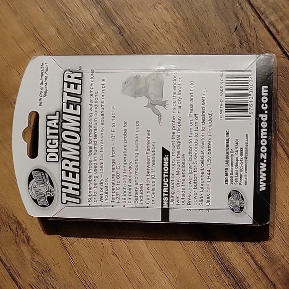 Zoo Med Digital Thermometer - Picture 2 of 2